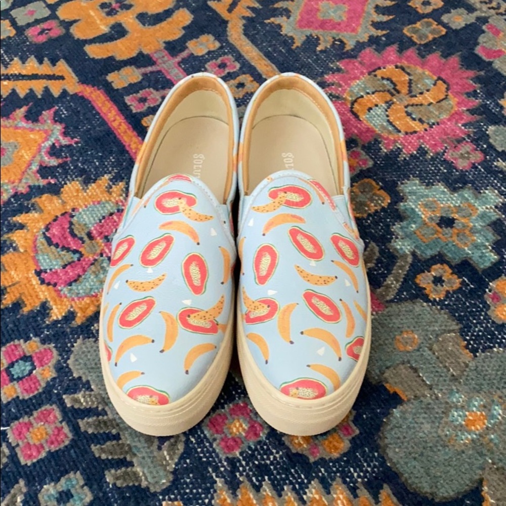 Soludos Papaya Banana Slip-On Sneakers